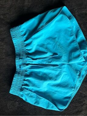 Kids Bright Aqua Athletic Shorts